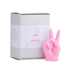 CandleHand Baby 'Peace' Pink