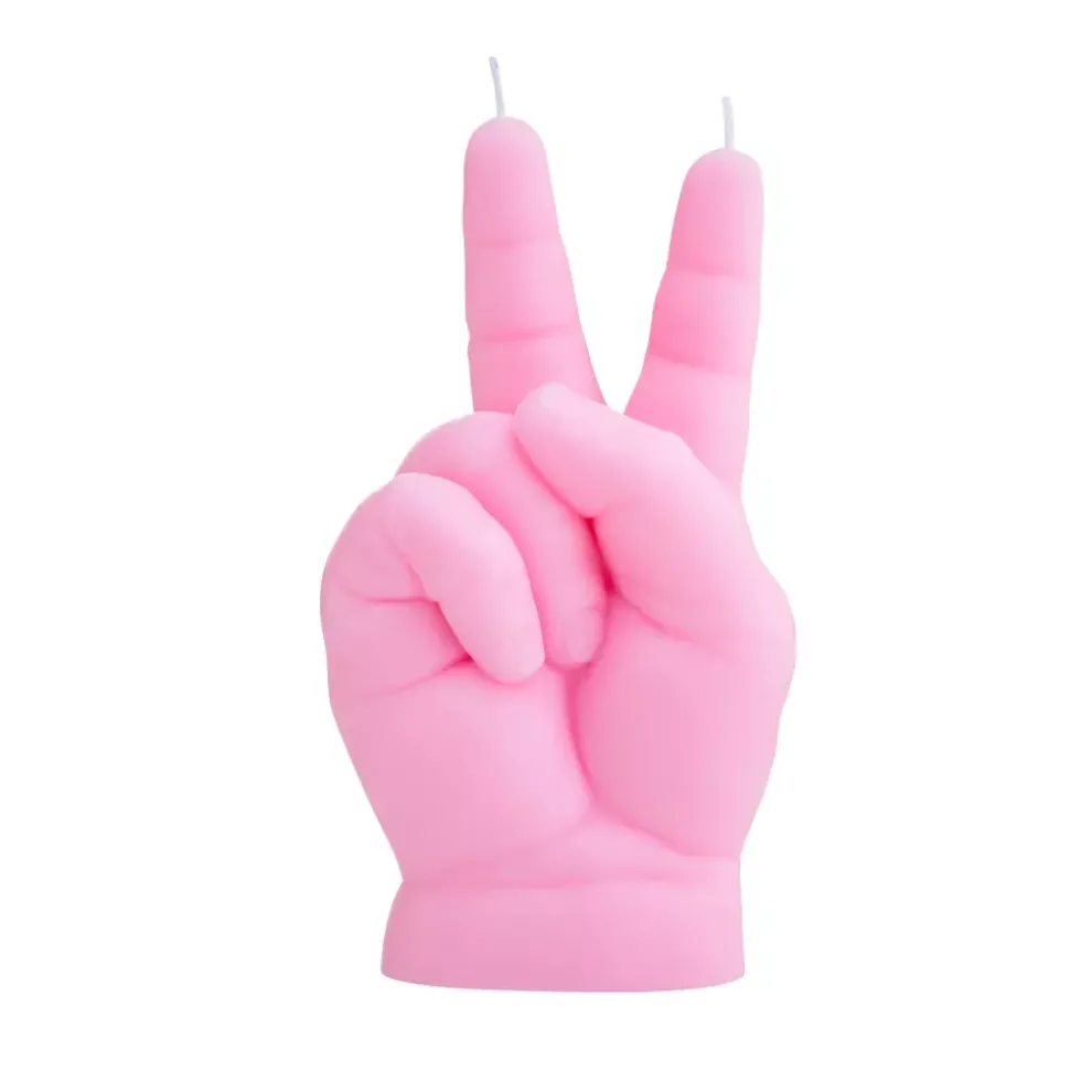 CandleHand Baby 'Peace' Pink