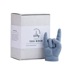 CandleHand Baby 'You Rock' Grey