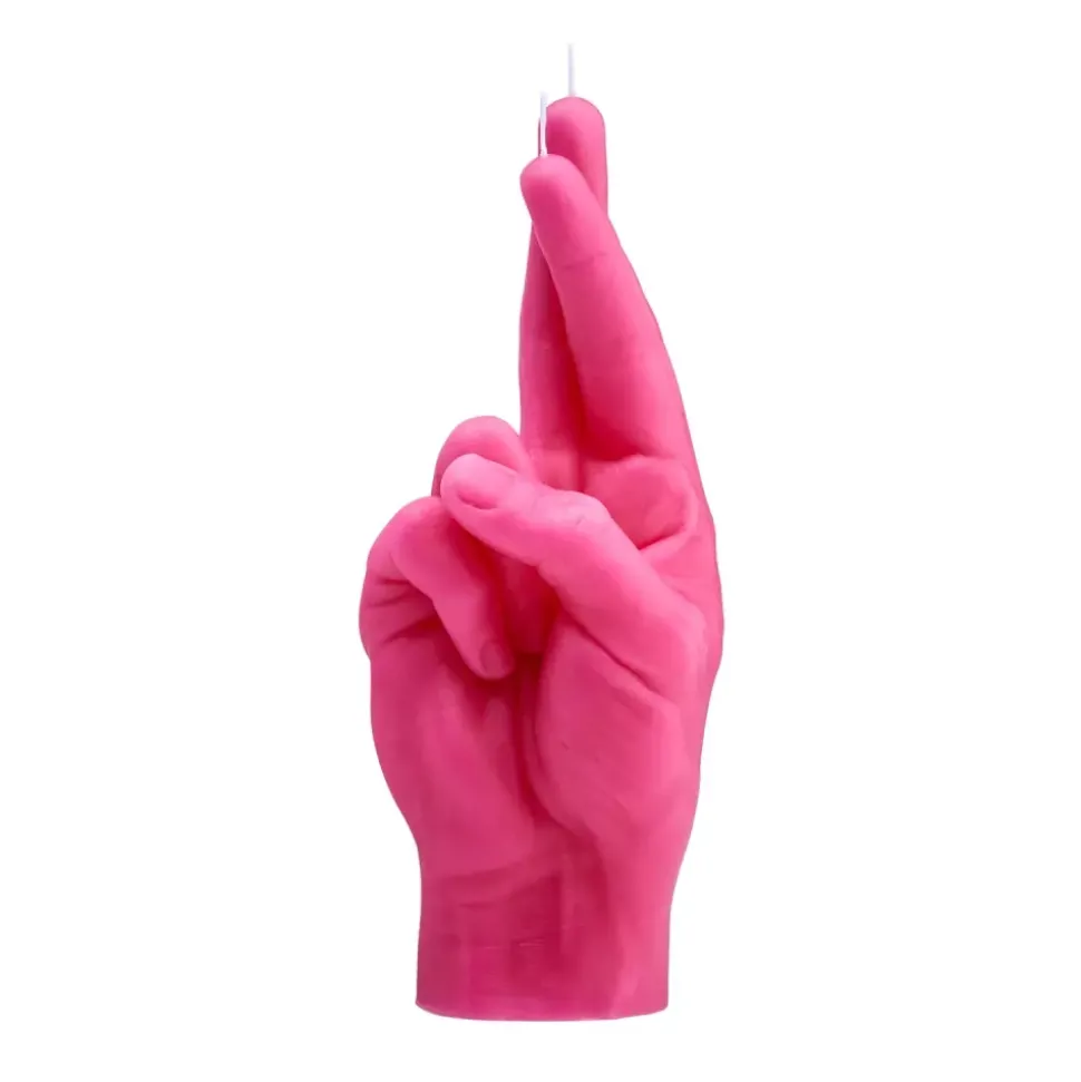 CandleHand "Crossed Fingers" Pink
