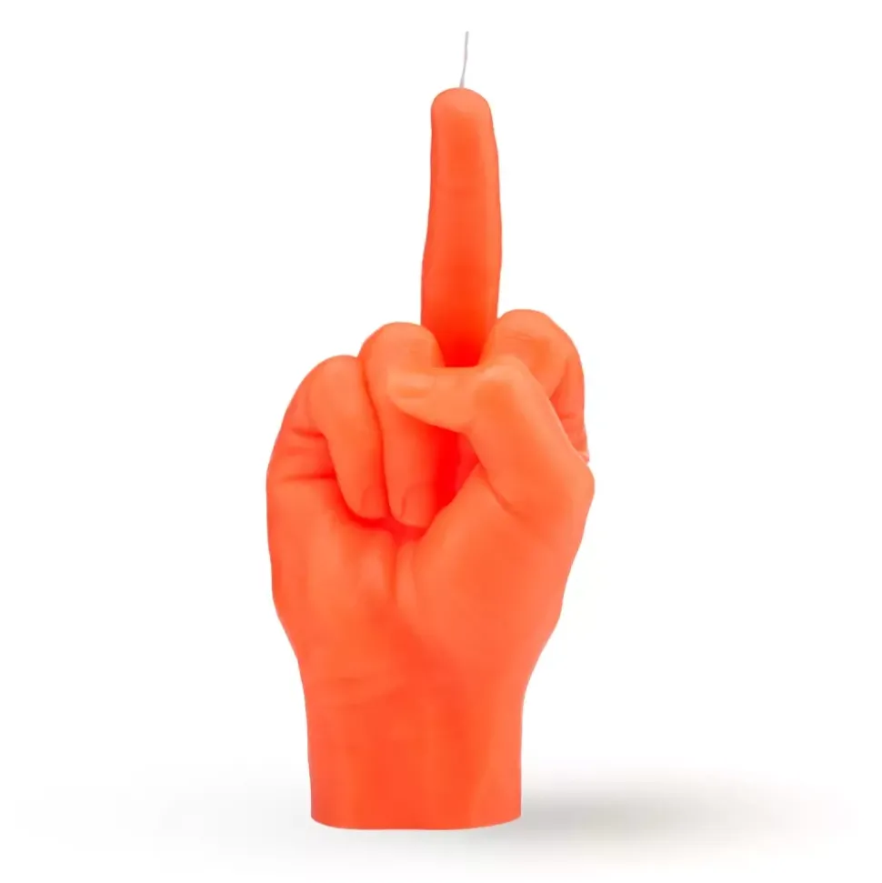 CandleHand "F*ck You" Neonoransj