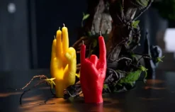 CandleHand "OK" Yellow