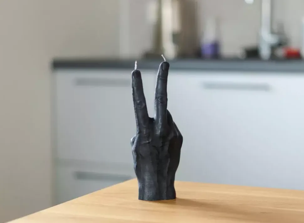 CandleHand "Peace" black