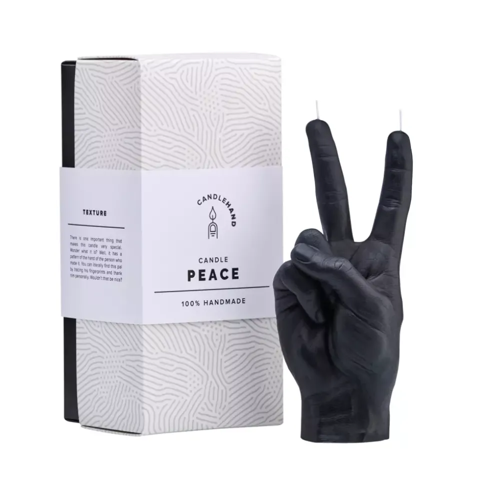 CandleHand "Peace" black
