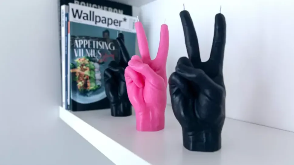 CandleHand "Peace" black