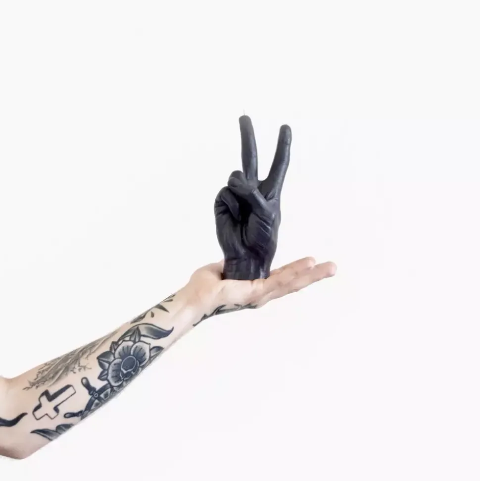 CandleHand "Peace" black