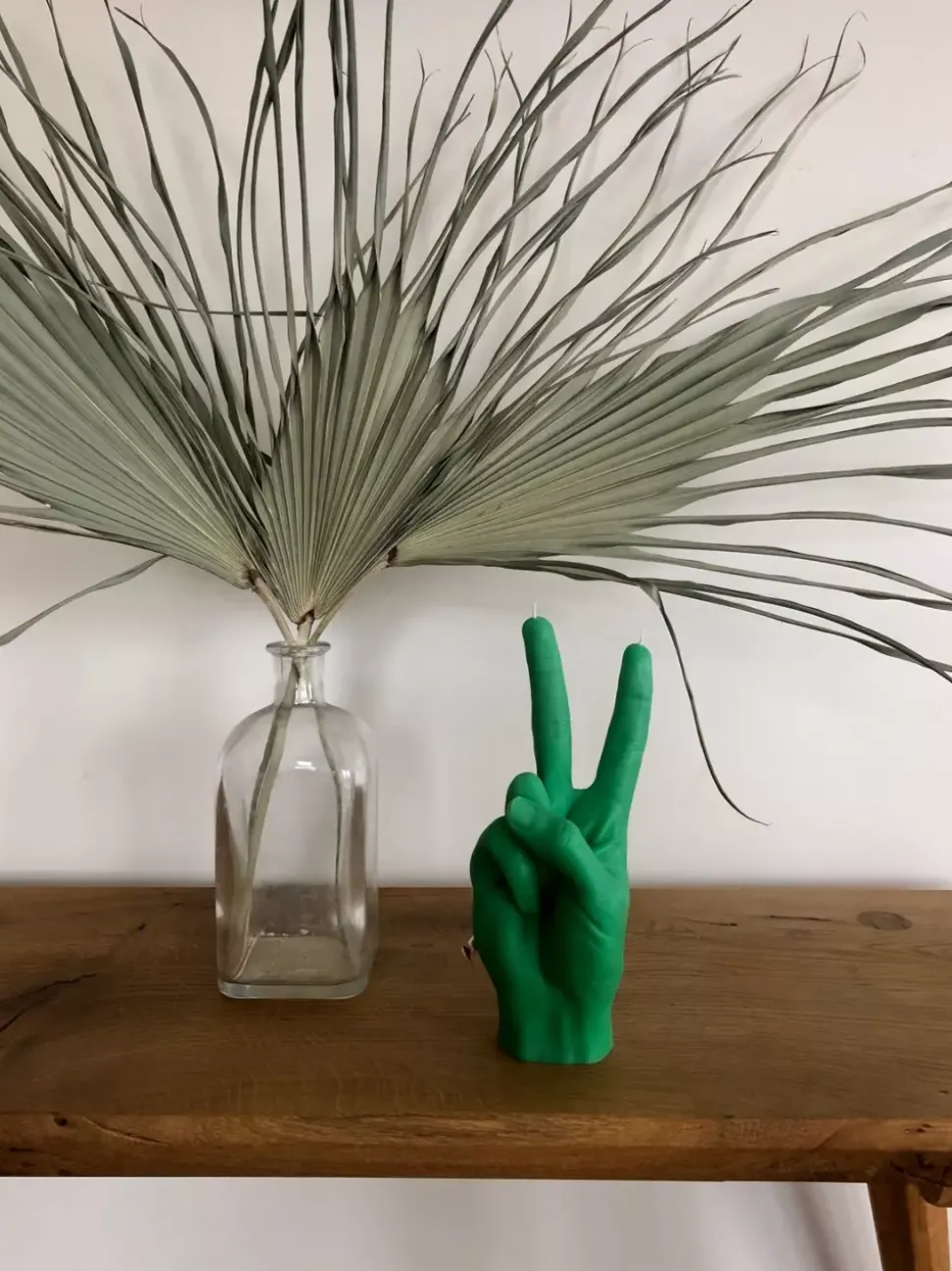 CandleHand "Peace" green