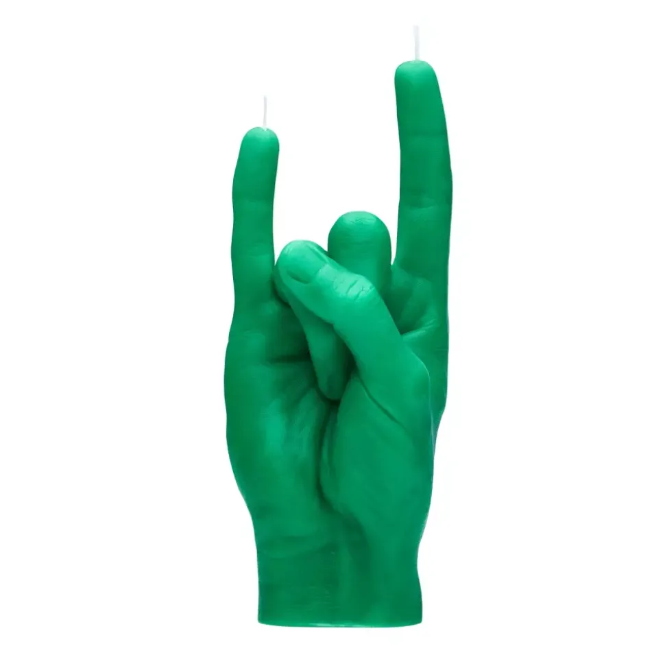 CandleHand "You Rock" green
