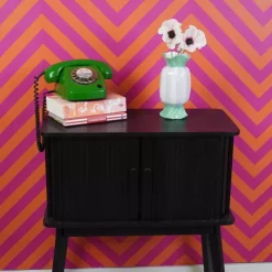 Candy Vase H21 Mint/Lilla