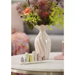 Casandra Vase D13,5 H26 Pastel Rose