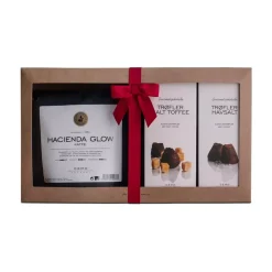 Cemo Gavefavoritt -Hacienda Glow 250 gr kaffe, Trøfler salt toffe og Trøfler havsalt