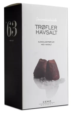 Cemo Trøfler Havsalt - Sjokoladetrøfler havsalt, 100gram