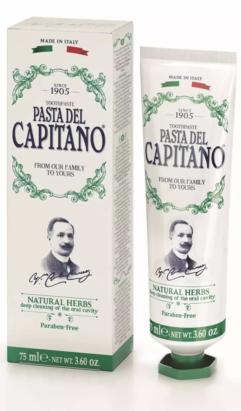 Cera Di Cupra Tannkrem 4 Naturlige Urter