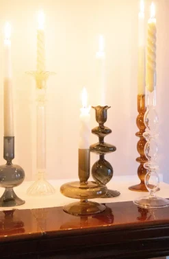 C'est Bon Lysestake Glass Lysegrå