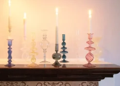 C'est Bon Lysestake Glass Rosa