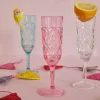 Champagneglass Akryl Klar