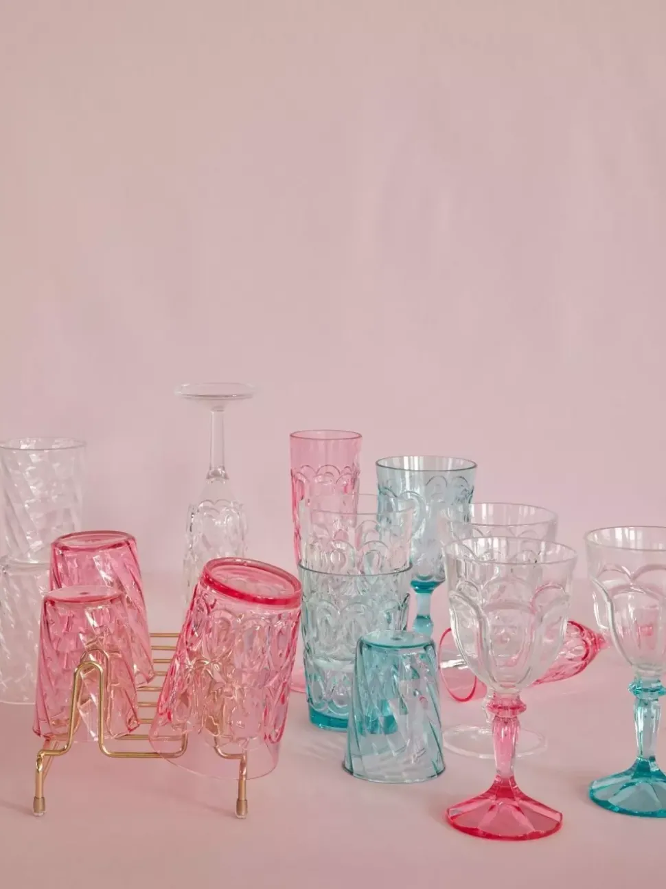 Champagneglass Akryl Klar