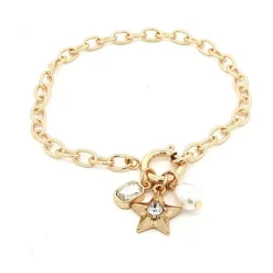Charms-armbånd Med Rund Lås