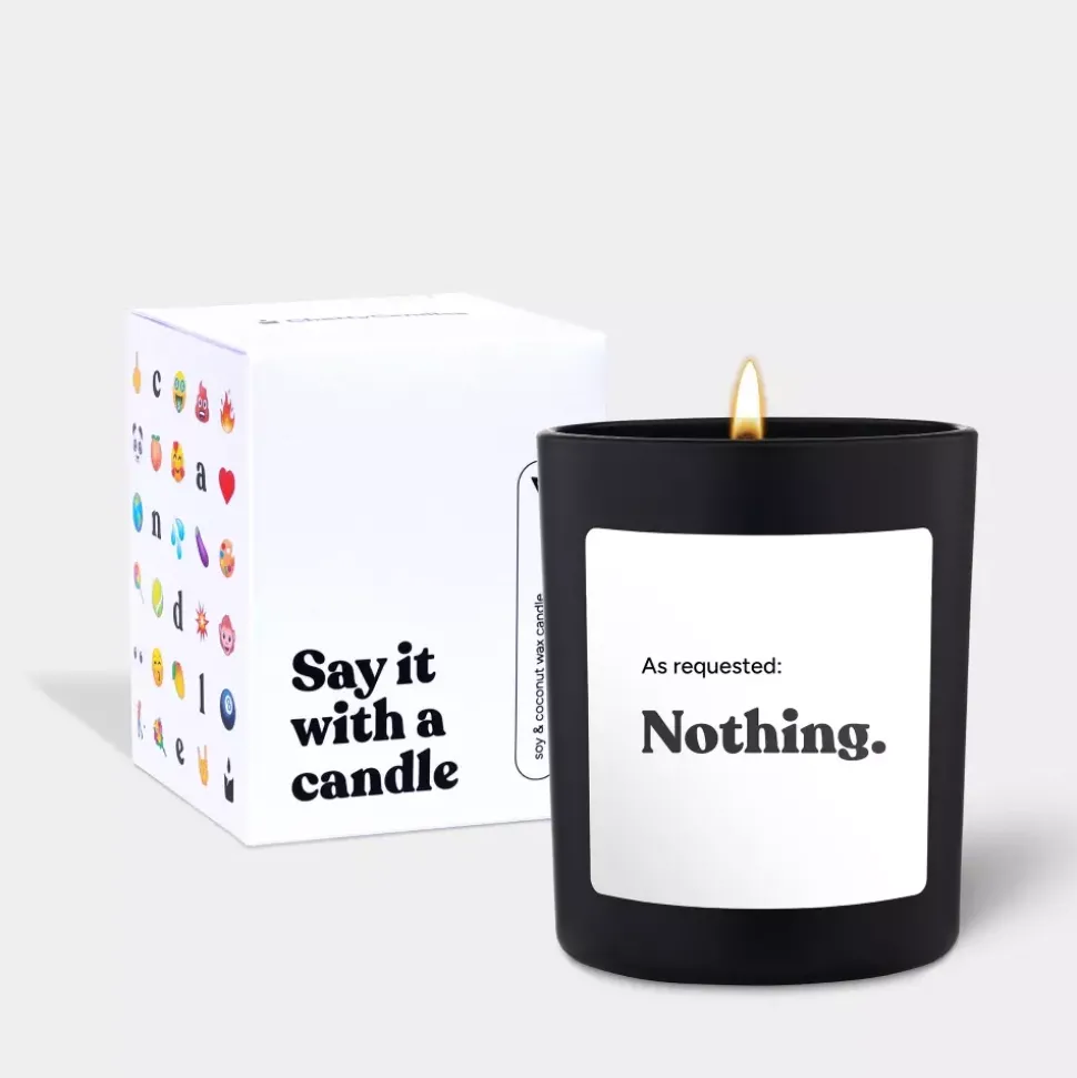 Chatty Candles As Requested: Nothing.