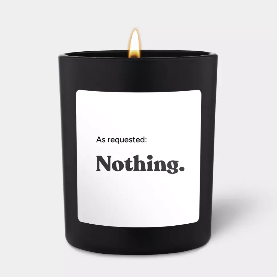 Chatty Candles As Requested: Nothing.