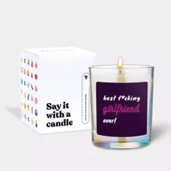 Chatty Candles Best F*cking Girlfriend Ever