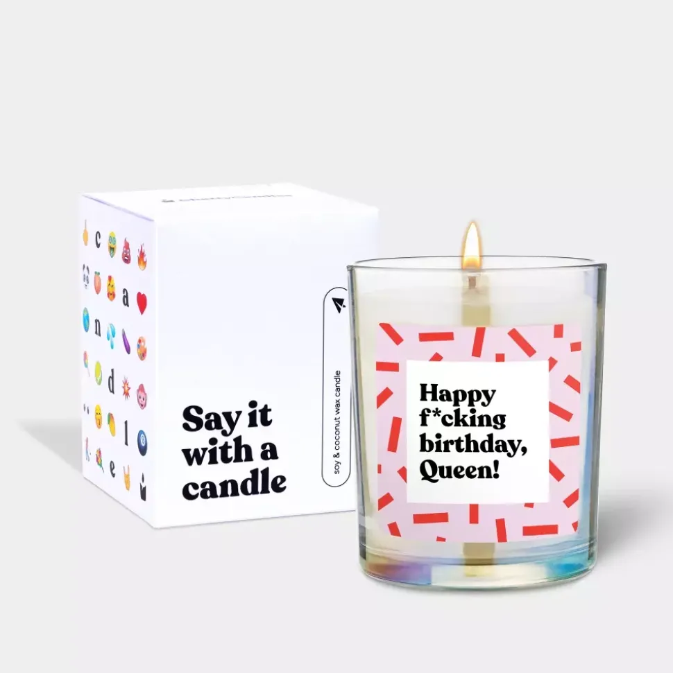 Chatty Candles Happy F*cking Birthday, Queen!