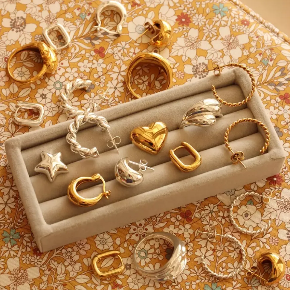 Chunky Drop Hoops (Par)