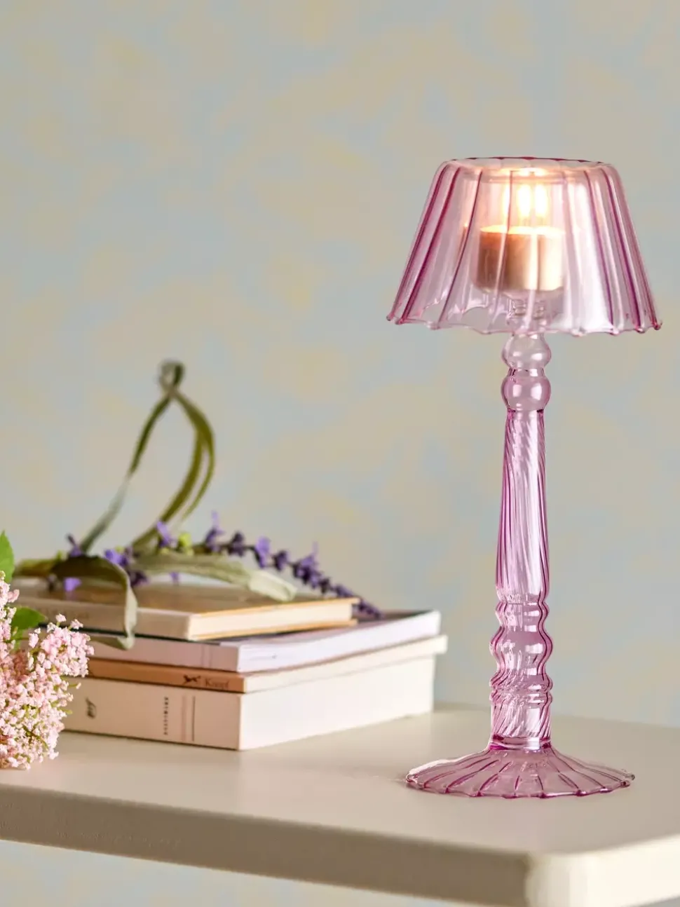 Cisco Telysestake, Rosa, Glass H23,5