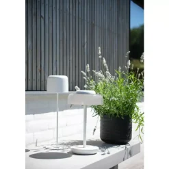 Cloud Utendørs Ip44 Lamp 3 Step Dimmer 1m Cord White D18 H30,7