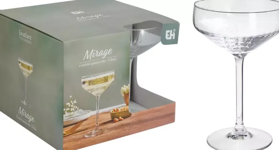 Cocktailglass 4pk H16 300ml