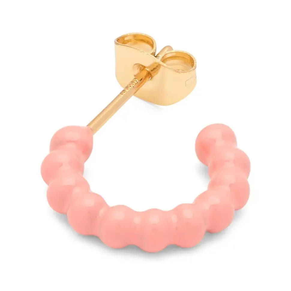 Color Ball Hoops Par (2stk) Burnt Coral