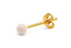 Color Ball Ørering 1 stk Dusty Peach