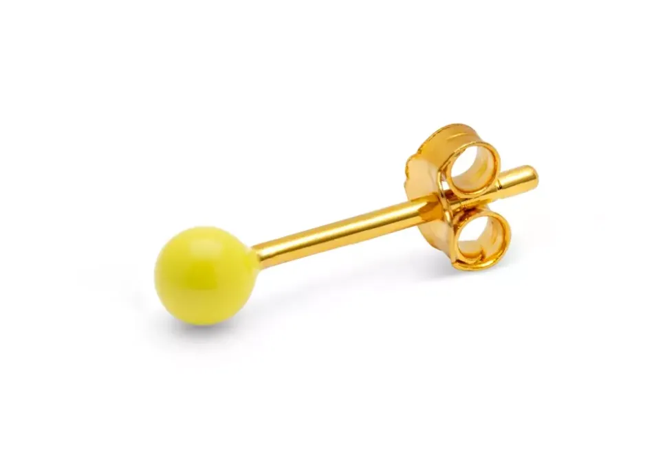 Color Ball Ørering 1 Stk Wild Lime