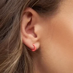 Color Hoop 1 stk Coral