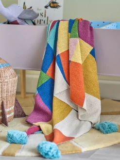 Colorine Pledd, Blå