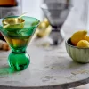 Corliss Cocktailglass Grønn - Sett av 4