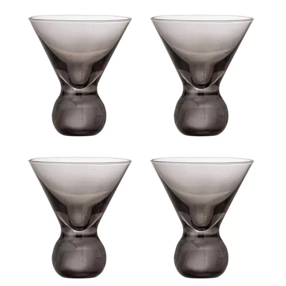 Corliss Cocktailglass Grå - Sett av 4