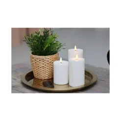 Cozy Ledlys Hvit s/4
