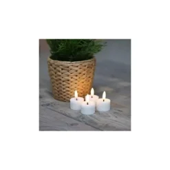 Cozy Telys Hvit s/4