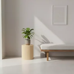 Cylinder Sidebord 39x45 Sand