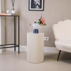 Cylinder Sidebord 30x54 Sand