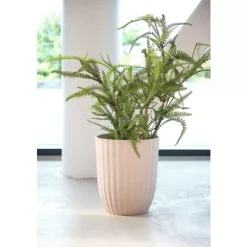 Dahir Blomsterpotte Beige D29 H34