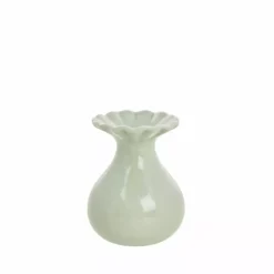 Dalia Vase H8,8 Lysegrønn