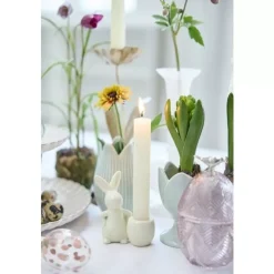 Dalia Vase H8,8 Offwhite
