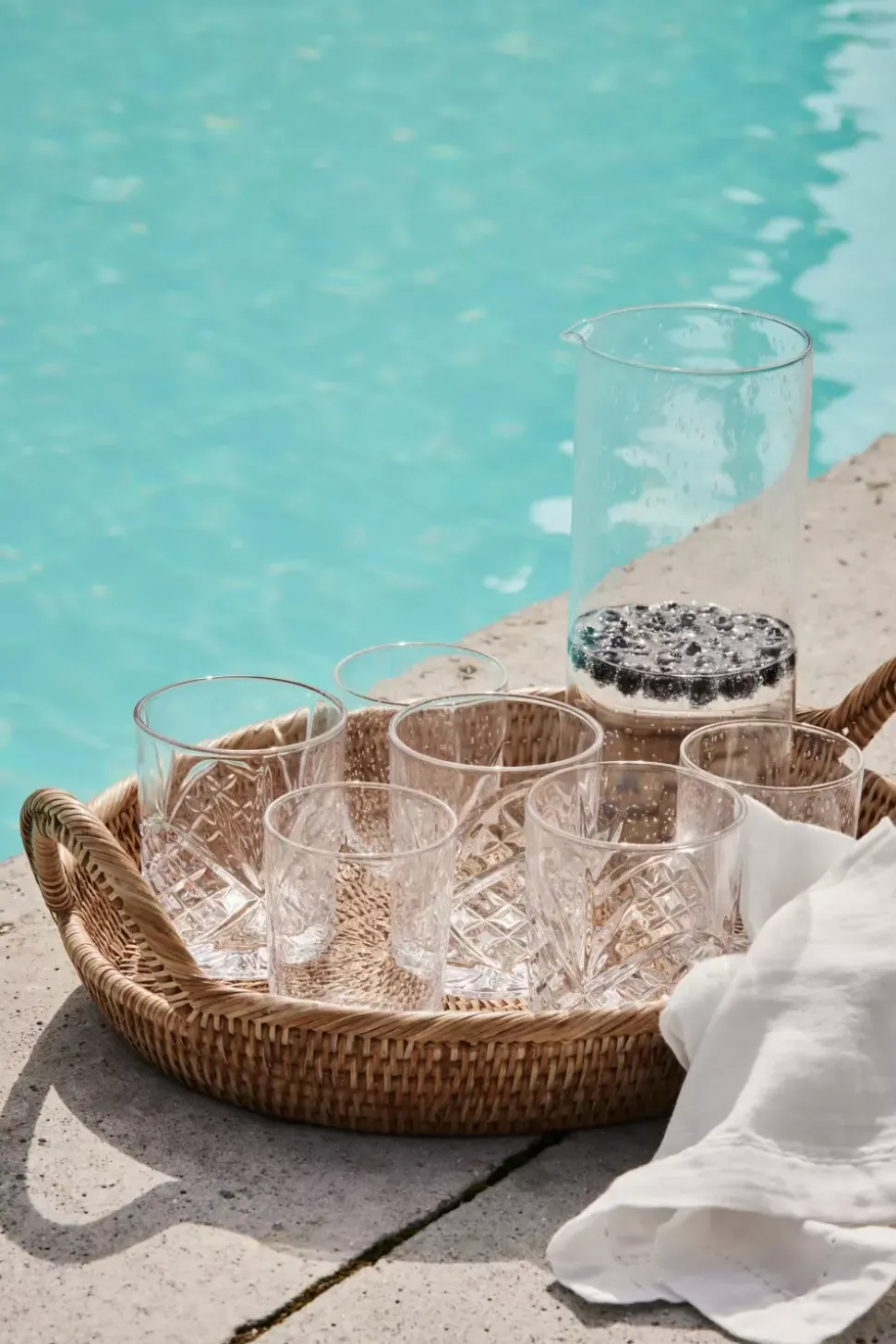 Daphne Karaffel Transparent Glass 130cl