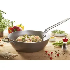 DeBuyer - Mineral B element - Stekepanne 32 cm - 5,5 l