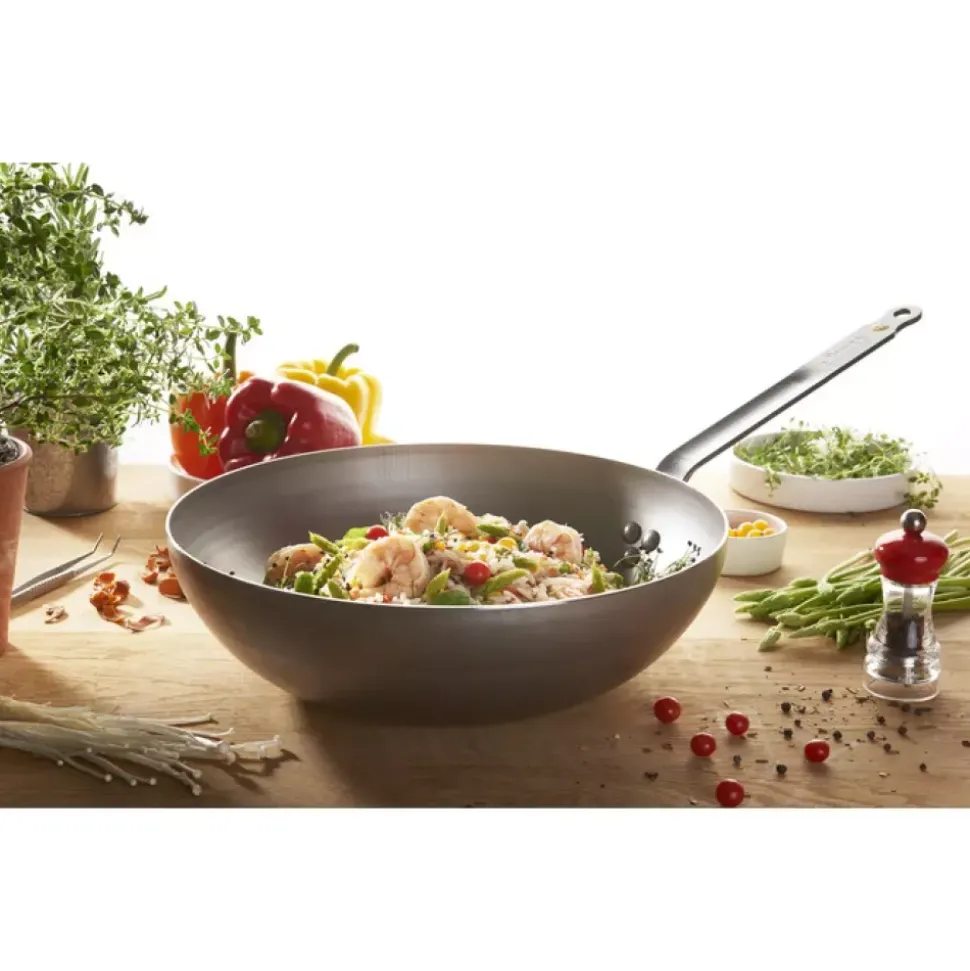 DeBuyer - Mineral B - Wok 28 cm - 2,4 l