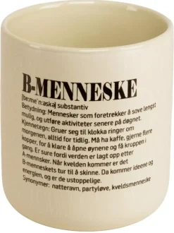 Definisjon Krus - B-menneske