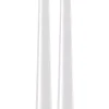 Deluxe Kronelys Hvit 28cm 2pk