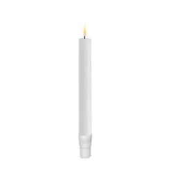 Deluxe Kronelys Hvit 14cm 2pk